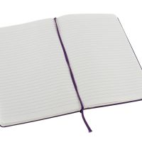 Записная книжка Moleskine Classic (в линейку) в твердой обложке, Large (13х21см), фиолетовый