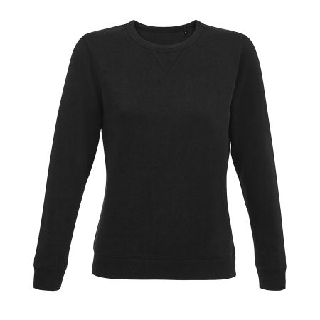 Толстовка женская SULLY WOMEN, черный, S, 80% хлопок 20% полиэстер, 280 г/м2