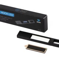 USB 2.0- флешка на 32 Гб c подсветкой логотипа Hook LED, синий