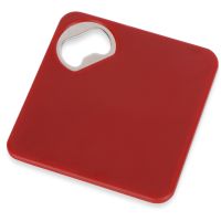 Подставка для кружки с открывалкой Liso, красный