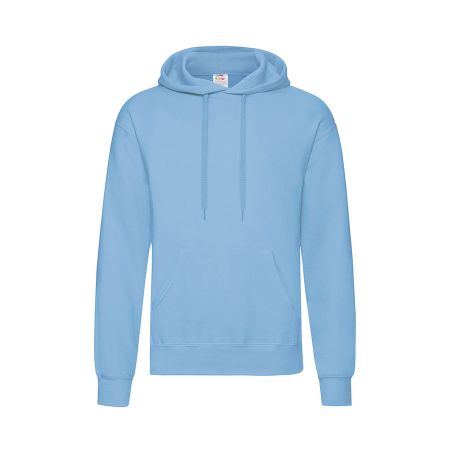 Толстовка мужская "Hooded Sweat", небесно-голубой_S, 80% х/б, 20% п/э, 280 г/м2