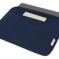 Чехол для 14-дюймового ноутбука Joey объемом 2 л из брезента, переработанного по стандарту GRS, синий