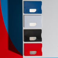 Защитный RFID чехол для кредитной карты Arnox, красный