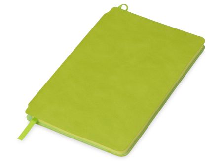 Блокнот Notepeno 130x205 мм с тонированными линованными страницами, зеленый