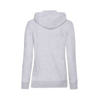 Толстовка без начеса "Ladies Lightweight Hooded Sweat", серый, S, 80% х/б 20% полиэстер, 240 г/м2