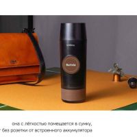 Портативная кофемашина Rombica Barista CTG-1 с логотипом Rombica