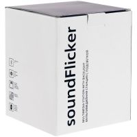 Беспроводная колонка с подсветкой soundFlicker, черная