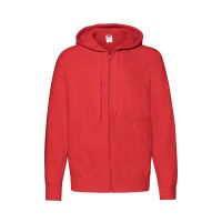 Толстовка без начеса "Lightweight Hooded Sweat",  красный, S, 80% х/б 20% полиэстер, 240 г/м2