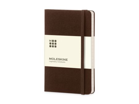 Записная книжка Moleskine Classic (в линейку) в твердой обложке, Large (13х21см), красный