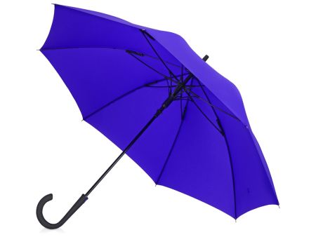 Зонт-трость Bergen, полуавтомат, синий