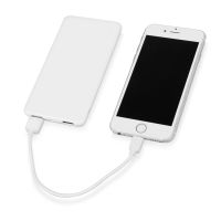 Портативное зарядное устройство Blank с USB Type-C, 5000 mAh, белый