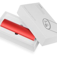 Портативное зарядное устройство Спайк, 8000 mAh, красный