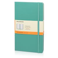 Записная книжка Moleskine Classic (в линейку) в твердой обложке, Large (13х21см), морская волна