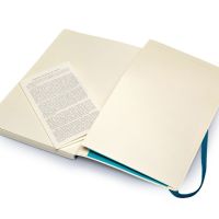 Записная книжка Moleskine Classic Soft (в линейку), Large (13х21см), бирюзовый