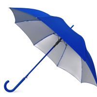 Зонт-трость Silver Color полуавтомат, синий