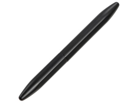 Металлическая ручка-роллер Bullet с серебристым зеркальным слоем, черный