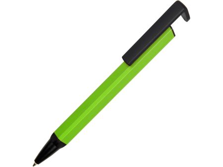 Ручка-подставка металлическая, Кипер Q, зеленый