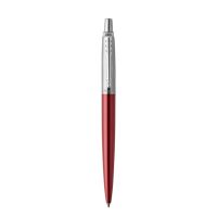 Шариковая ручка Parker Jotter Essential, Kensington Red CT, стержень: M, цвет чернил : blue или blac