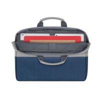 RIVACASE 7532 grey/dark blue сумка для ноутбука 15.6''