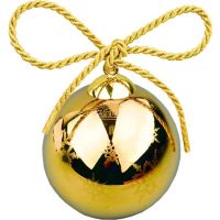 Рождественский шарик Versace Gold, золотистый