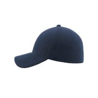 Бейсболка "Uni-Cap Polarfleece", без панелй и швов, темно-синий, 100% полиэстер  270 г/м2