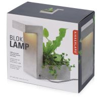 Настольная лампа из бетона Blok Lamp