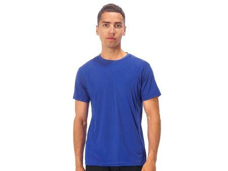 Мужская спортивная футболка Turin из комбинируемых материалов, синий