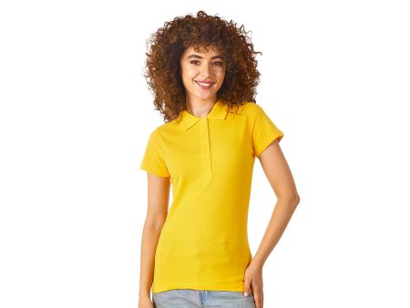 Рубашка поло First женская, желтый
