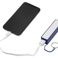 Портативное зарядное устройство Сатурн, 2200 mAh, синий