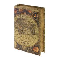 Подарочная коробка Карта мира