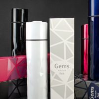 Термос Gems Black Morion, черный морион