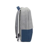 RIVACASE 7562 grey/dark blue рюкзак для ноутбука 15.6'', синий