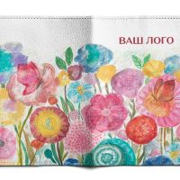 Обложка для паспорта "Цветочная поляна"