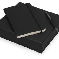 Подарочный набор Moleskine Van Gogh с блокнотом А5 Soft и ручкой, черный