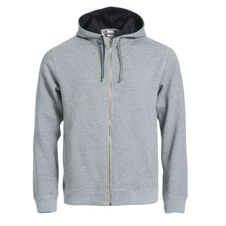 Толстовка мужская Classic Hoody Full Zip, меланж _M, 85% хлопок, 15% вискоза, 300 грм2