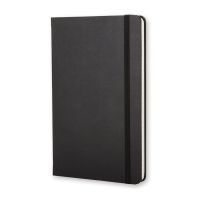 Записная книжка Moleskine Classic (в линейку) в твердой обложке, Pocket (9x14см), черный