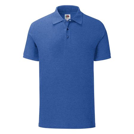 Поло "Iconic Polo", голубой, 3XL, 65% полиэстер 35% х/б, 180 г/м2