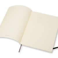 Записная книжка Moleskine Classic Soft (нелинованный), Хlarge (19х25 см), черный