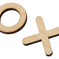 Деревянная игра Крестики нолики (сувениры повседневные)