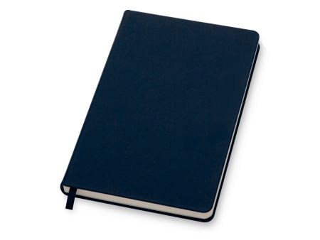 Бизнес-блокнот С3 софт-тач с магнитом, твердая обложка, 128 листов, синий