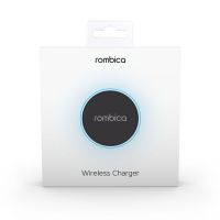 Беспроводное зарядное устройство Rombica  NEO Core Quick c быстрой зарядкой, черный (с лого)