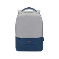 RIVACASE 7562 grey/dark blue рюкзак для ноутбука 15.6'', синий