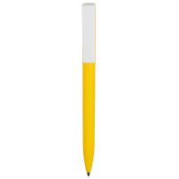 Ручка пластиковая шариковая Fillip, желтый