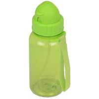 Бутылка для воды со складной соломинкой Kidz 500 мл, зеленый