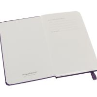 Записная книжка Moleskine Classic (в линейку) в твердой обложке, Pocket (9x14см), фиолетовый