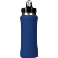 Бутылка для воды Bottle C1, сталь, soft touch, 600 мл, синий