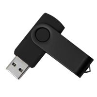 USB flash-карта DOT (32Гб), черный, 5,8х2х1,1см, пластик, металл