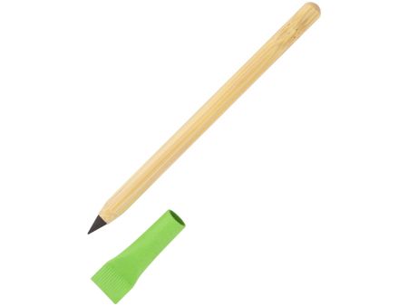 Вечный карандаш из бамбука Recycled Bamboo, зеленый
