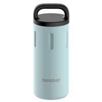 Вакуумный термос с керамическим покрытием бытовой, тм bobber, 590 мл. Артикул Bottle-590 Light Blue (голубой)