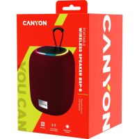 Беспроводная колонка Canyon BSP-8 (CNE-CBTSP8R), 10 Вт, бордовый